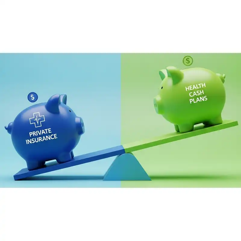 Private Health Insurance vs. Health Cash Plans: Understanding the Differences and Which is Right for You